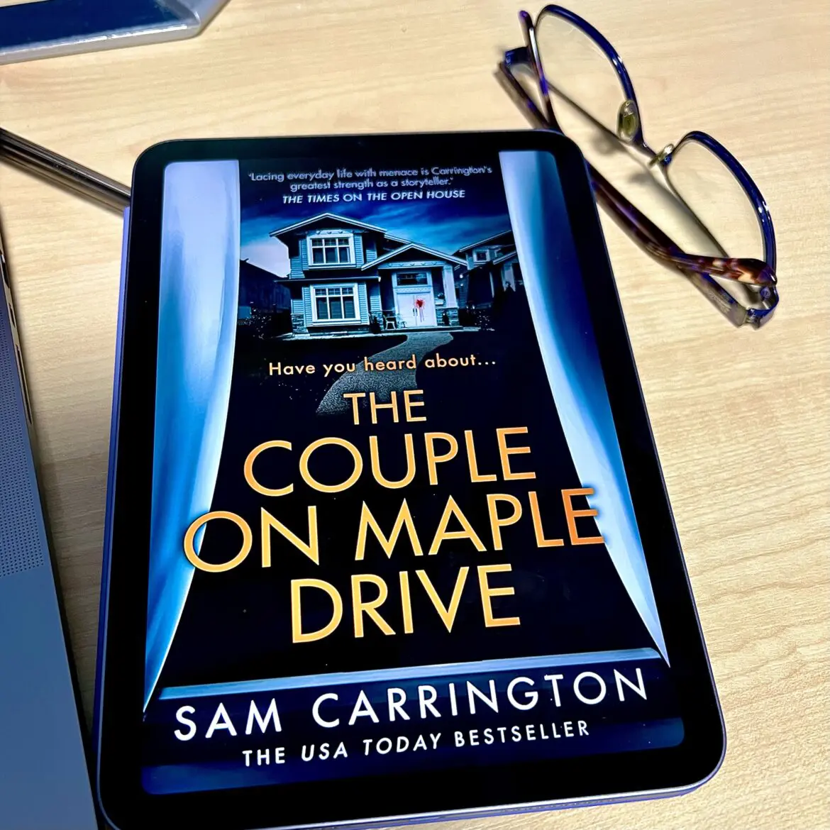 The Couple on Maple Drive by Sam Carrington Book Review