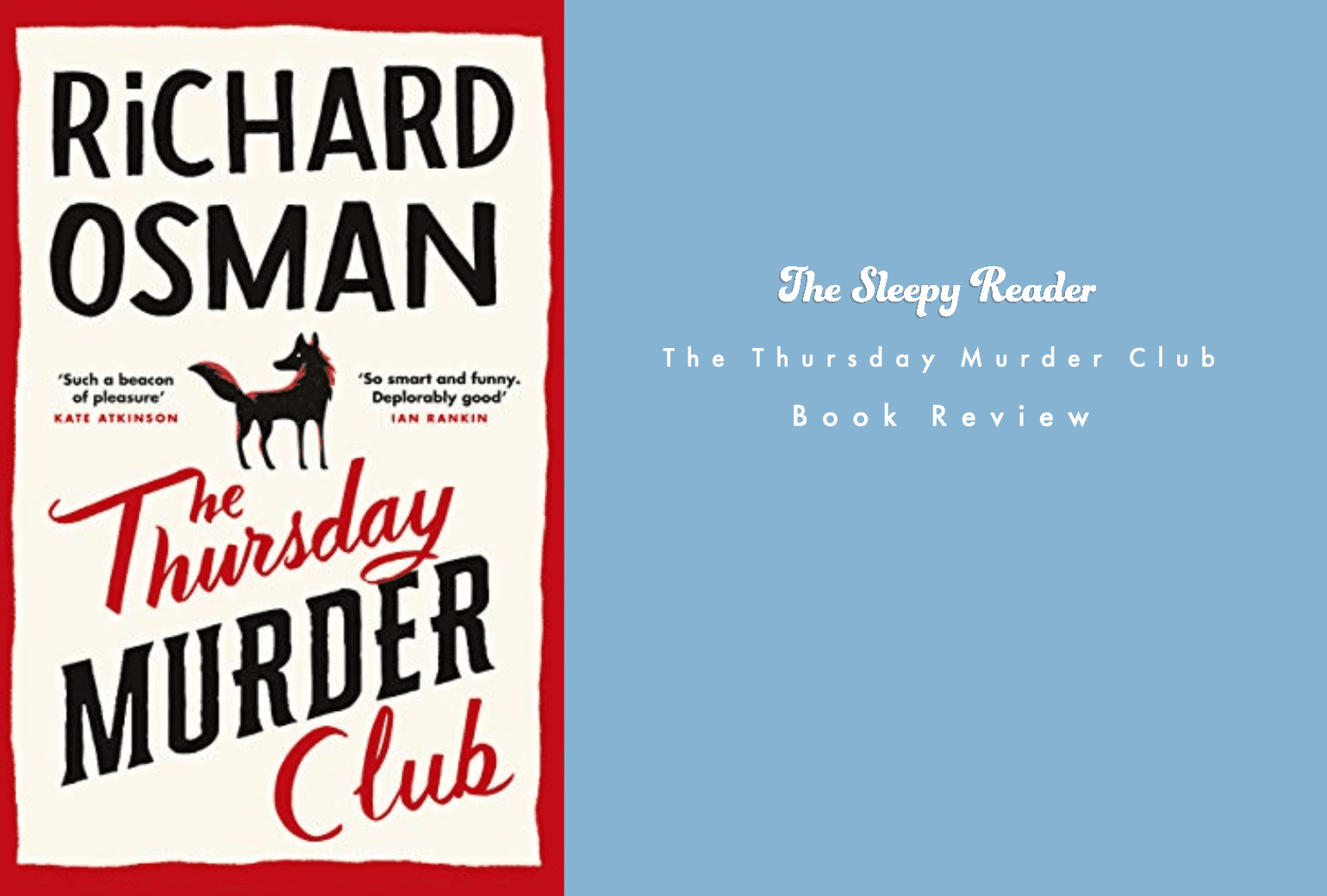 The Thursday Murder Club Review The Sleepy Reader
